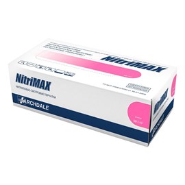 NitriMAX перчатки нитрил-винил Розовые