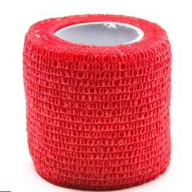 Precision Medical Cohesive Wrap Case of 12 Rolls Red