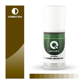 Qolora C-Green-Brown  604 (Зелено-коричневый корректор)